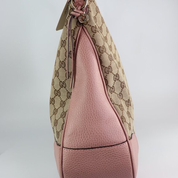 Gucci GG Monogram Large Margaux Hobo Beige Soft Pink - Picture 4 of 16